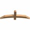 Ekena Millwork Bellingham Timber Gable Bracket, Western Red Cedar, 48"W x 16"H x 3 1/2"D x 3 1/2"F, 8/12 Pitch GBW048X16X0404BEL00SWR - alternate 3
